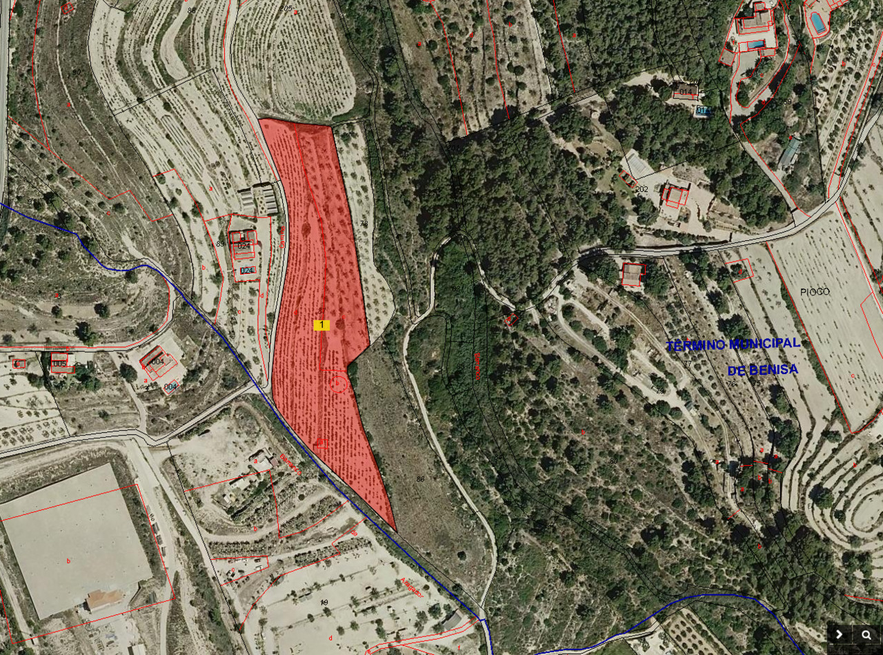 2117: Land  in Benissa