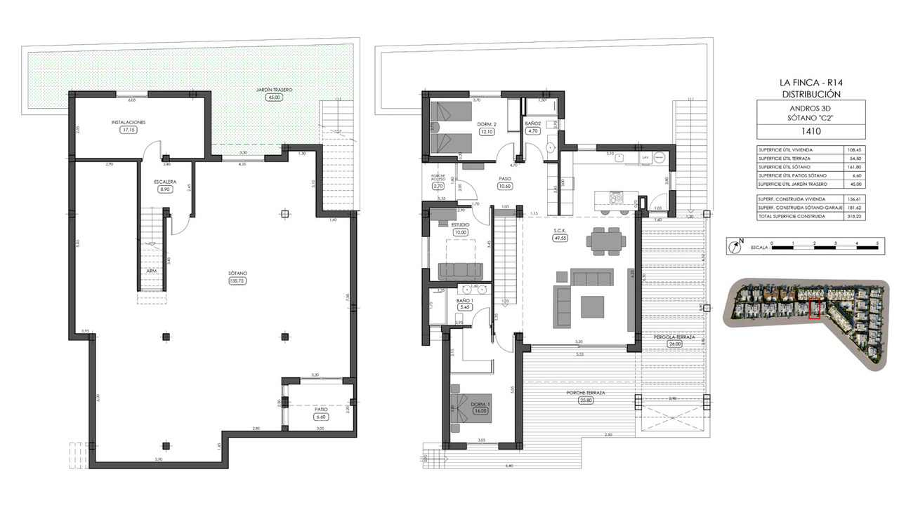 2219: Villa  in Algorfa