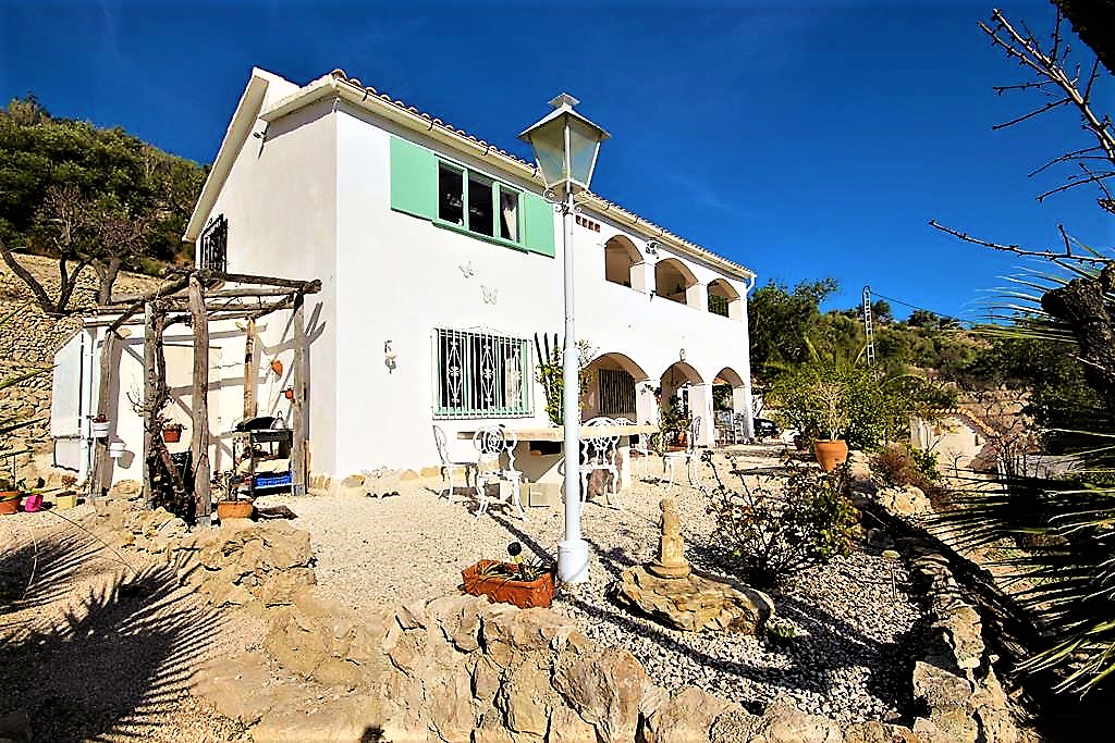 Finca in Tarbena for sale in Alicante Costa Blanca Spain JA1263