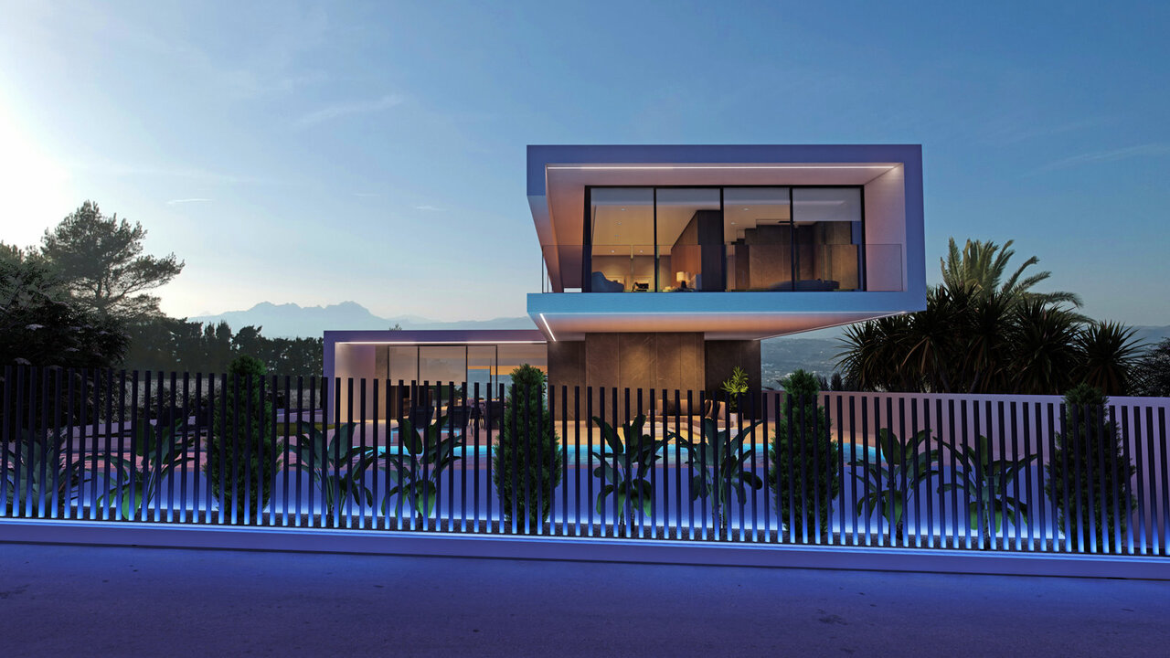 1675: Villa  in Moraira