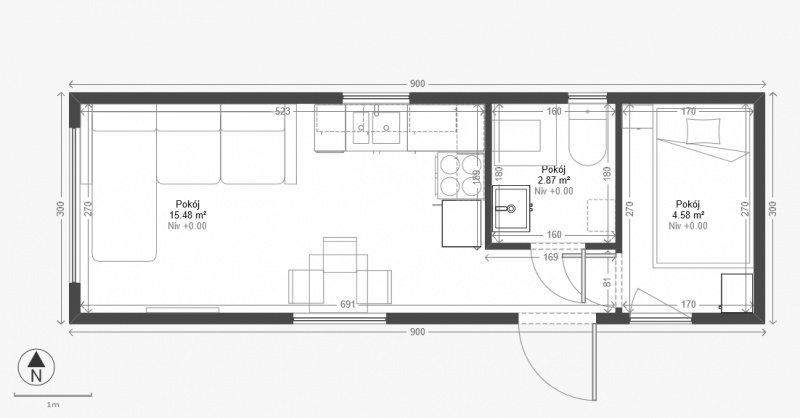 plan of mobile home layout