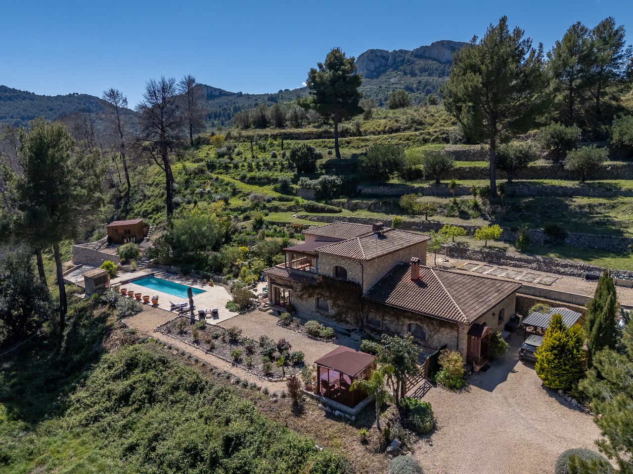 For sale: 4 bedroom finca in Tárbena, Costa Blanca